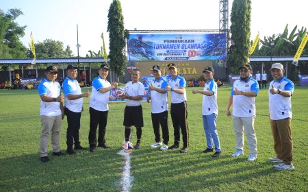 Polres Madiun Gelar Ajang Sportivitas Menjelang Hari Bhayangkara ke-80