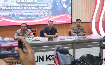 Polres Madiun Kota Berhasil Jaga Kamtibmas lewat Pengungkapan Kasus