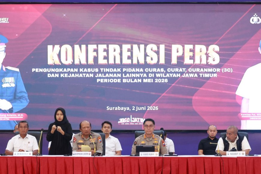 Polda Jatim Intensifkan Penegakan Hukum terhadap Kasus 3C